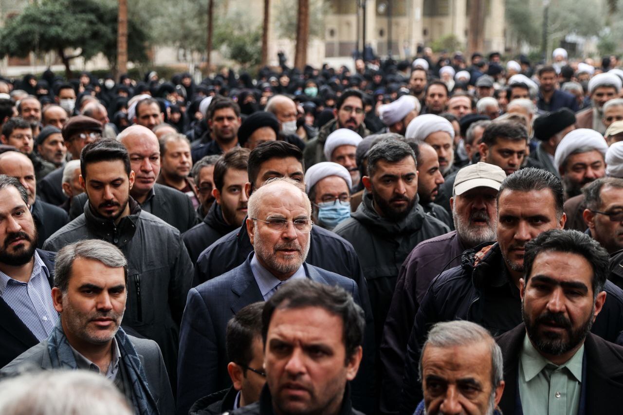 مراسم تشییع آیت&zwnj;الله امامی کاشانی