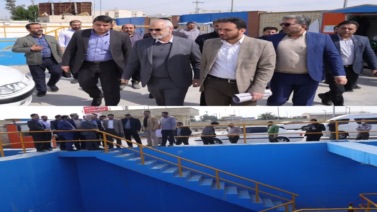 تاکید استاندار خوزستان بر تسریع پروژه‌های فاضلاب اهواز و حذف نقاط ریزشی به کارون