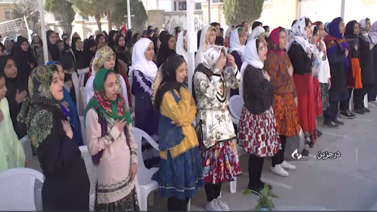 جشنواره دانش آموزی رنگین‌کمان فرهنگ‌ها در درجزین