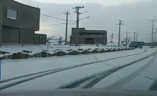 بارش برف در خراسان جنوبی