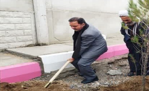 غرس نهال در خراسان جنوبی