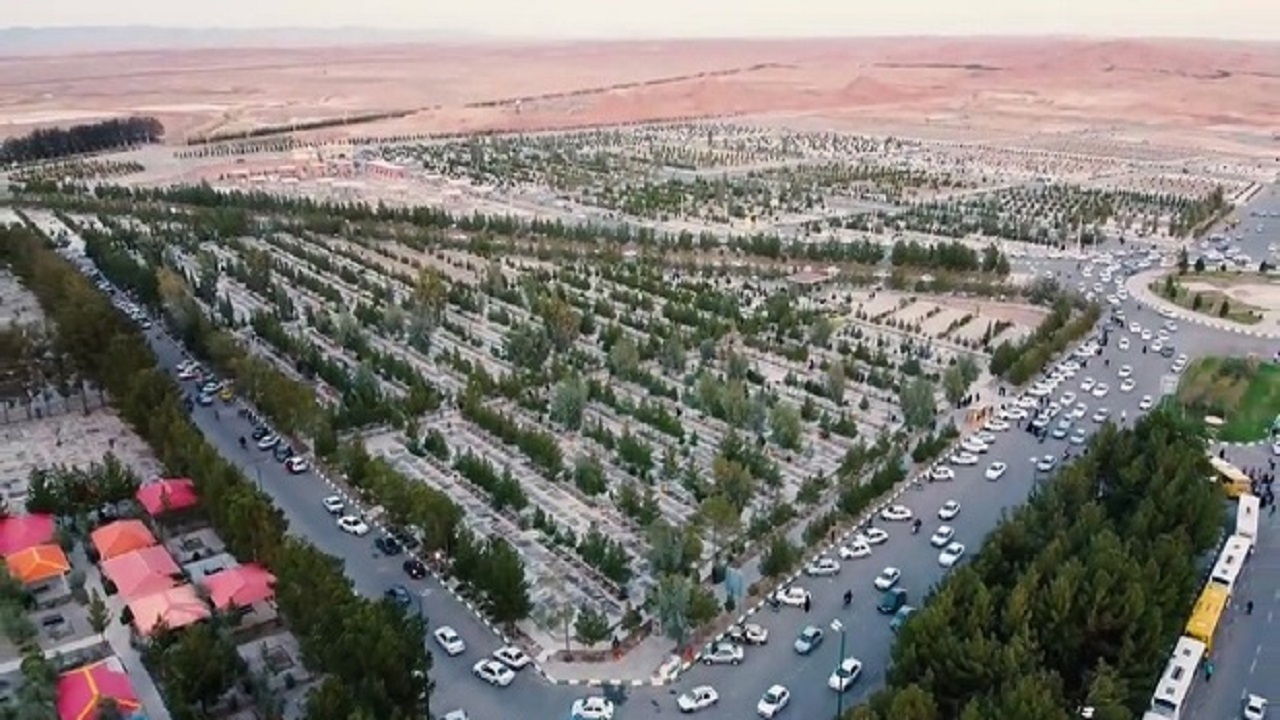 آرامستان بهشت معصومه قم سرسبزتر می‌شود