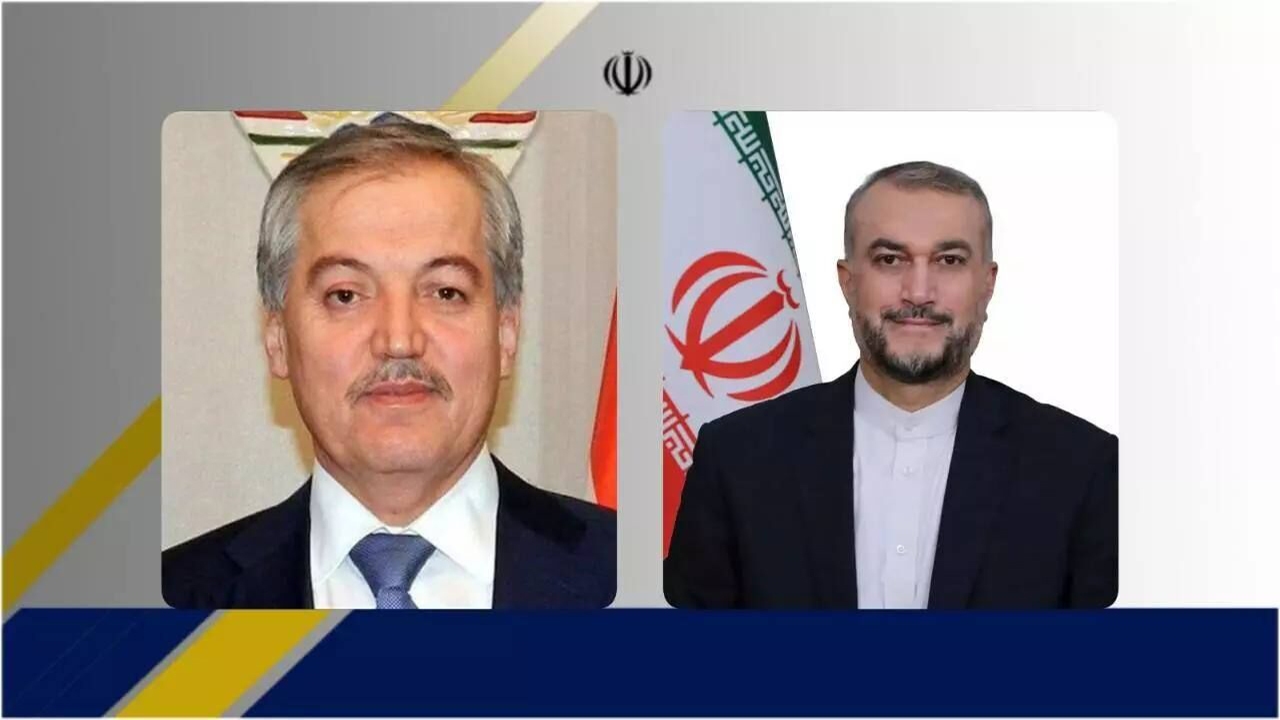دیدار وزرای خارجه ایران و تاجیکستان در جده