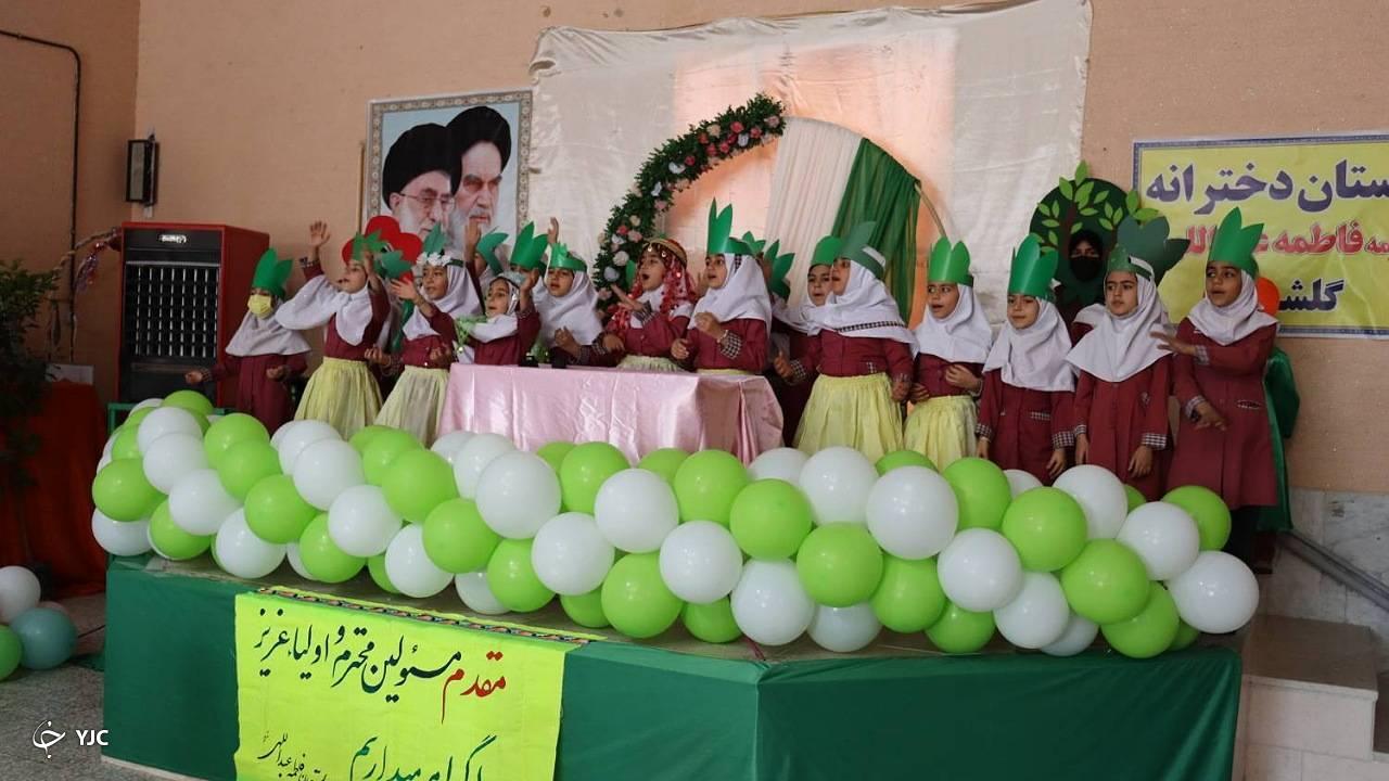 جشن همدلی و احسان با غرس نهال مهربانی در گلشن انار