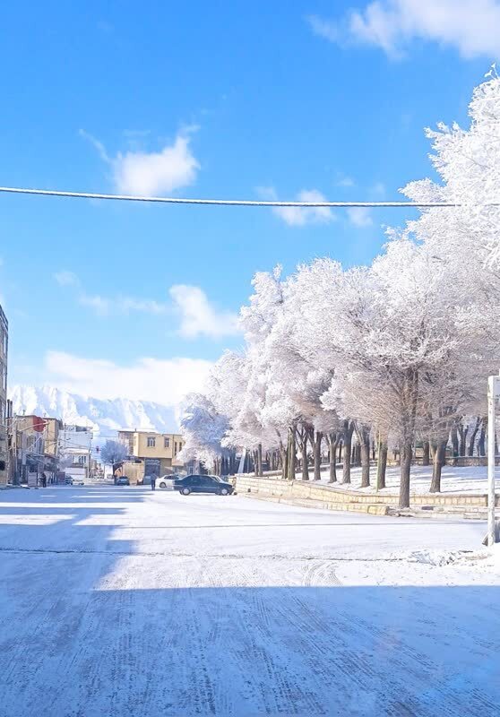 نمایی از فصل زمستان