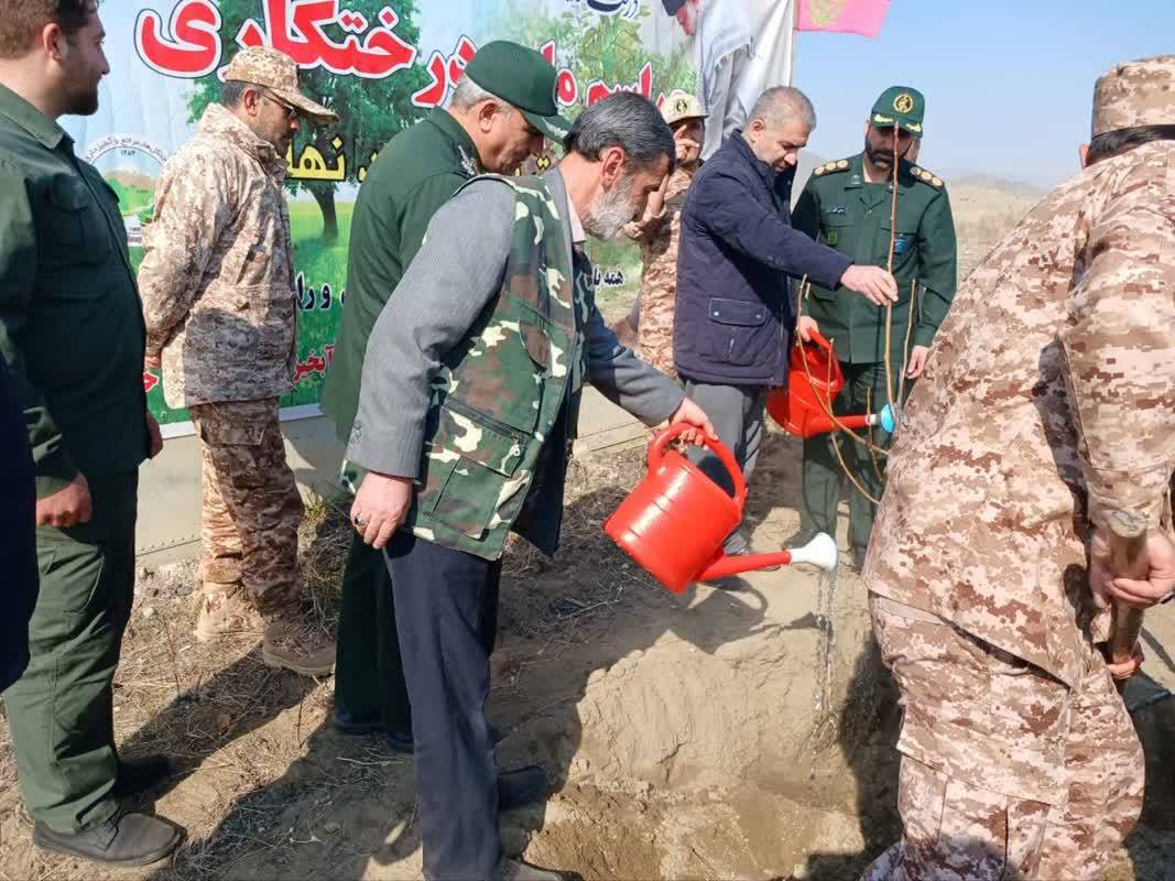 آبیاری درختان