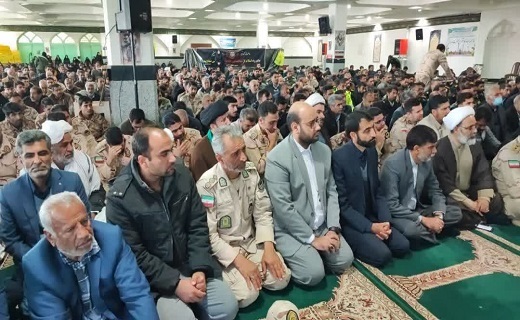وداع مردم با شهید موذن