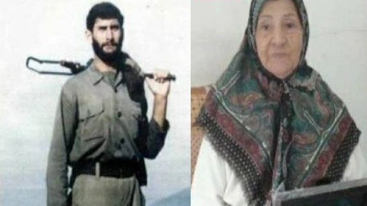 آسمانی شدن مادر شهید در سالروز شهادت فرزنددر لنگرود