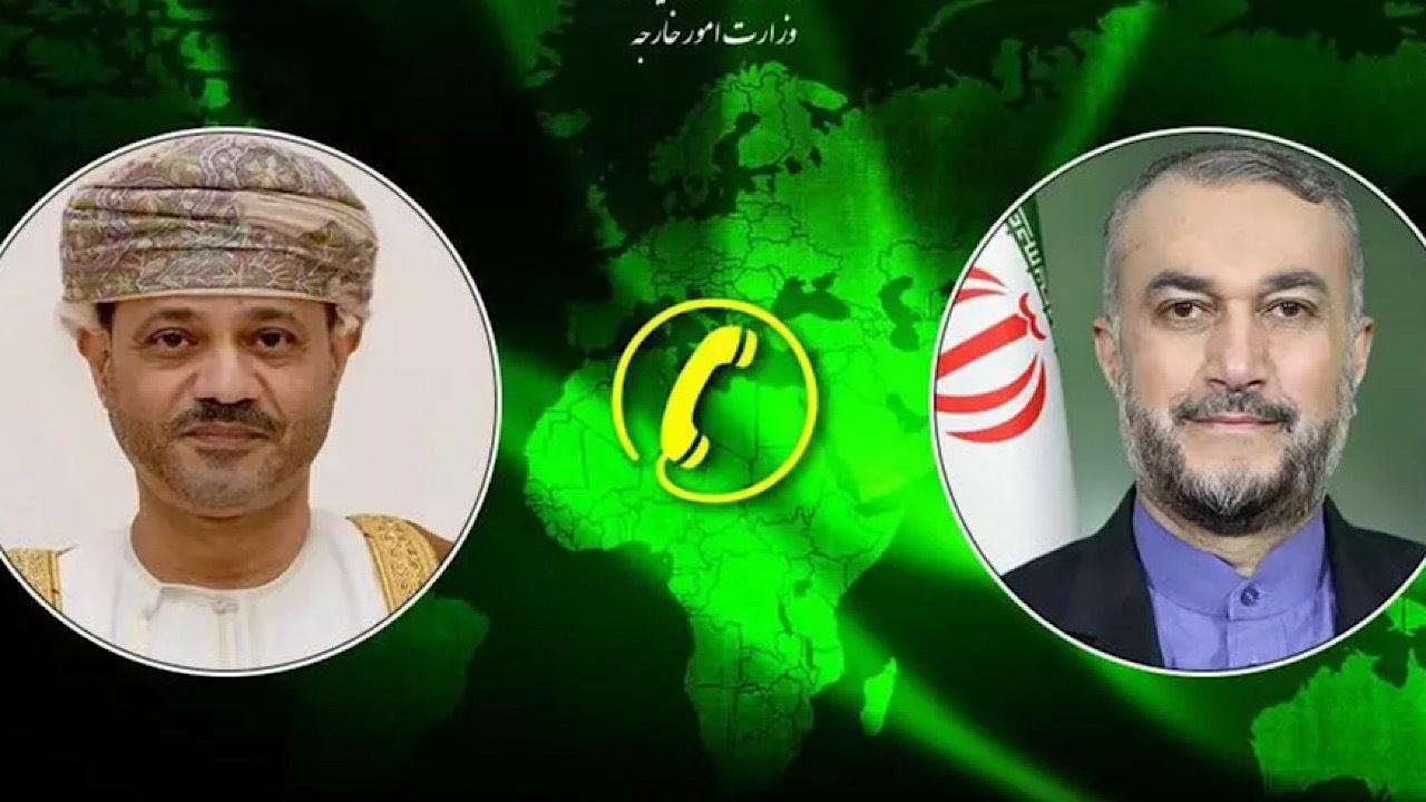 گفتگوی تلفنی وزیر خارجه عمان با امیرعبداللهیان