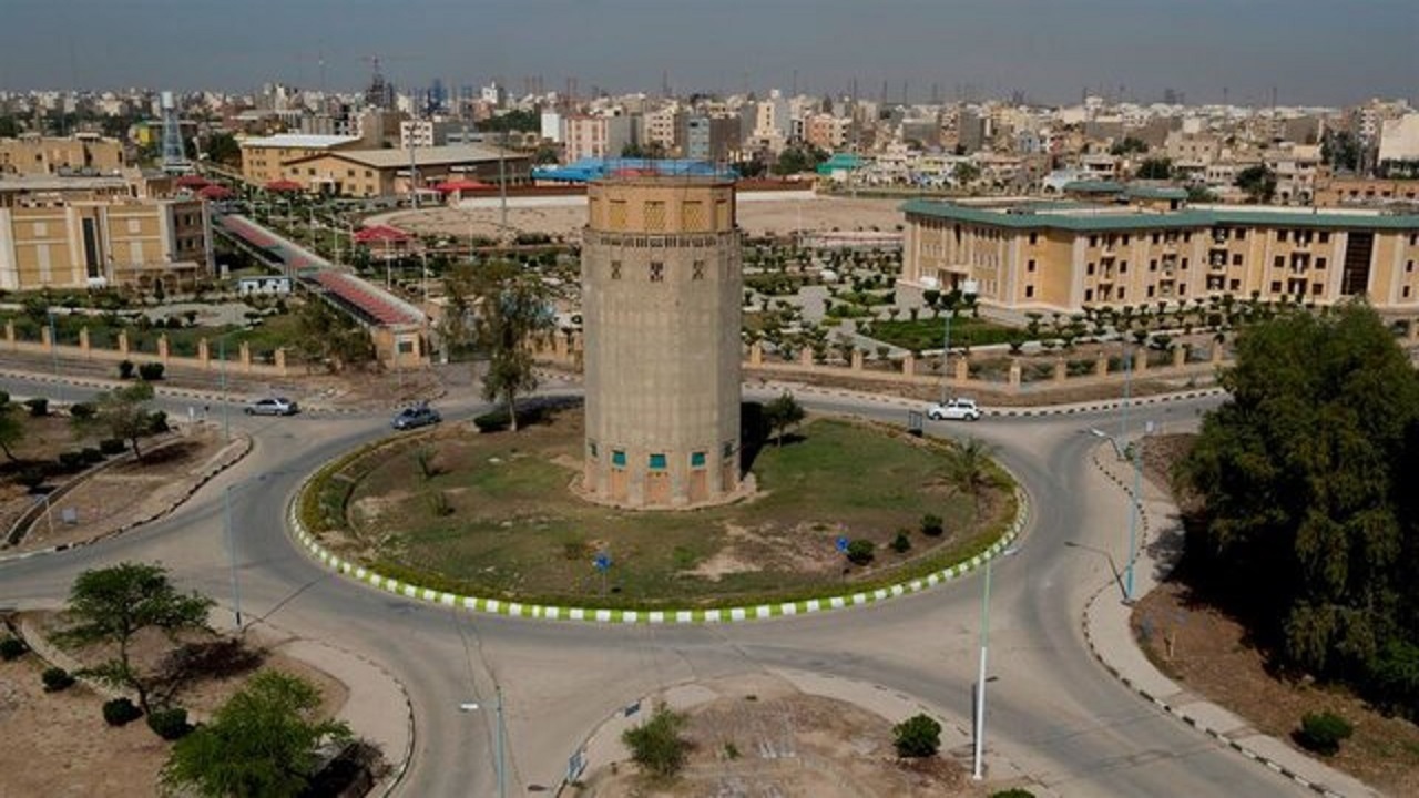 مرمت برج آب بوارده آبادان