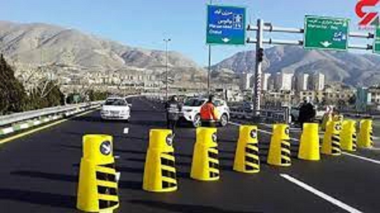 انسداد جاده  کرج - چالوس تا ساعت هشت صبح پنجشنبه تمدید شد