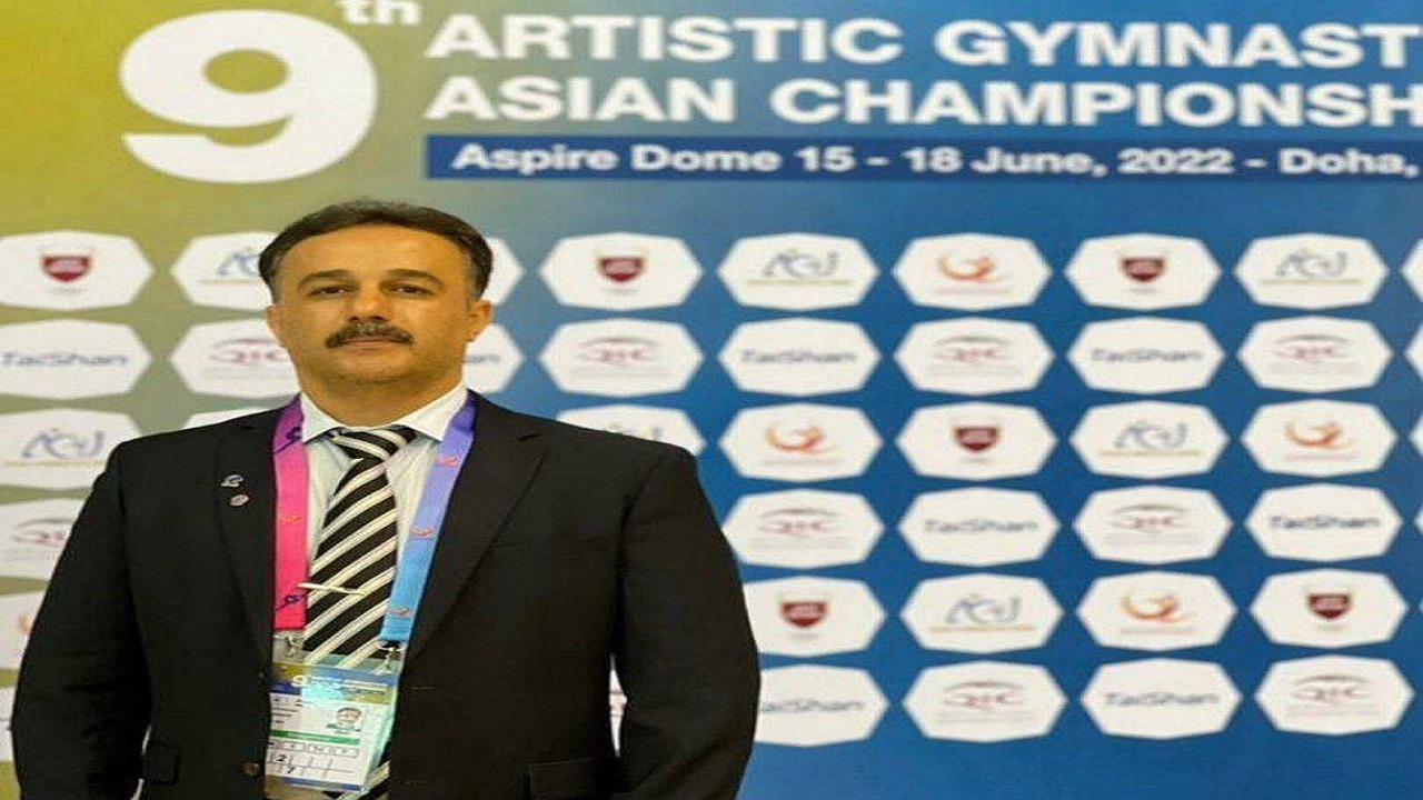 حضور مربی کردستانی در اردوی تیم ملی ژیمناستیک