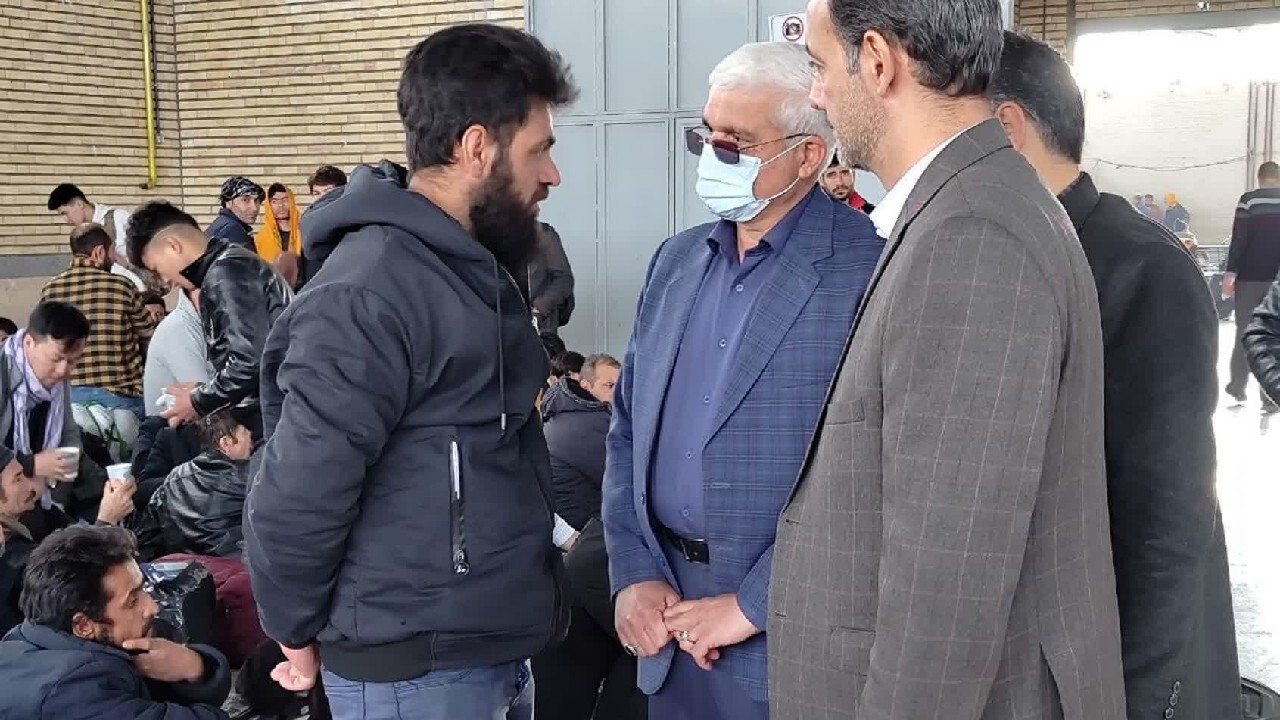بازدید مدیرکل امور اتباع خراسان رضوی از اردوگاه مراقبتی حسن آباد