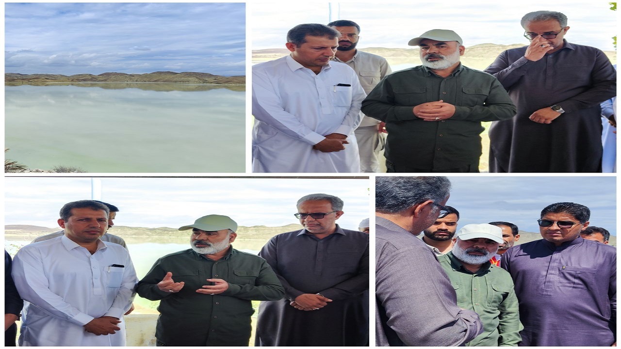بازدید استاندار سیستان و بلوچستان از آخرین وضعیت آبگیری  سد پیشین