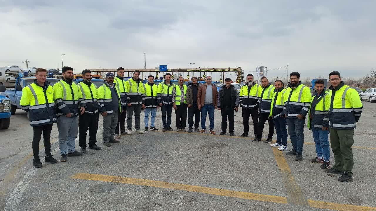 امدادخودرو قزوین آماده خدمت رسانی به رانندگان و مسافران نوروزی