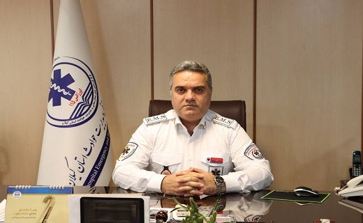 جمشید محمدی، رئیس اورژانس گیلان