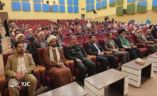 برگزاری آیین آلاله&zwnj;های سرخ، نکوداشت روز شهدا در بافق + عکس