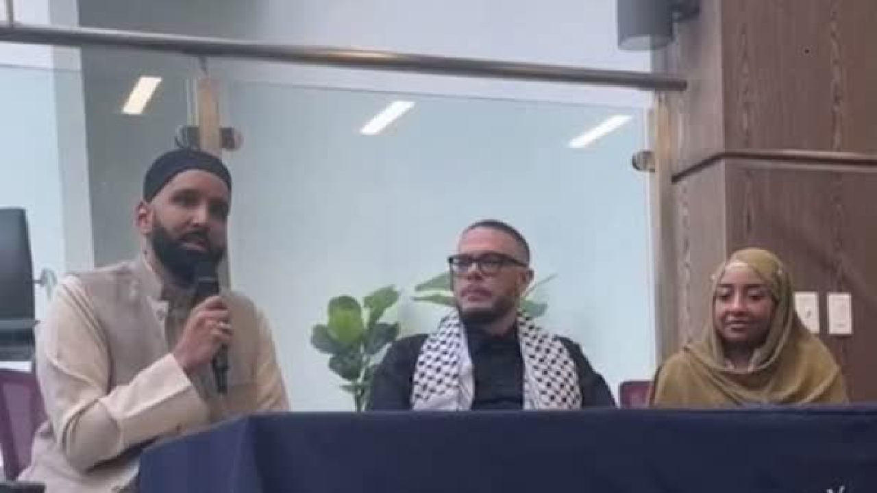 زوج آمریکایی که روز اول ماه رمضان مسلمان شدند