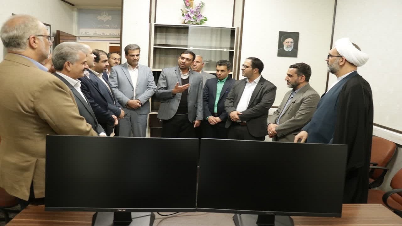 افتتاح دفتر خبری صداوسیما در مهریز