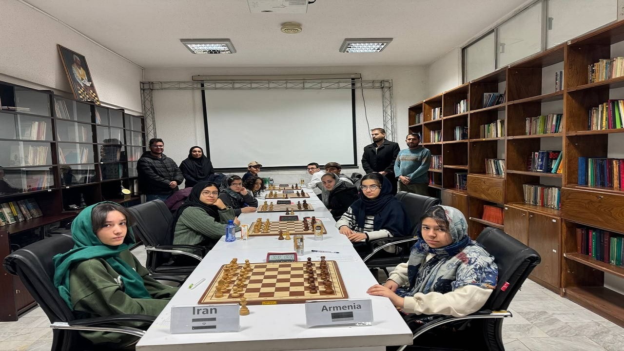 برتری آینده‌سازان شطرنج «ایران» برابر منتخب نوجوانان «ارمنستان»