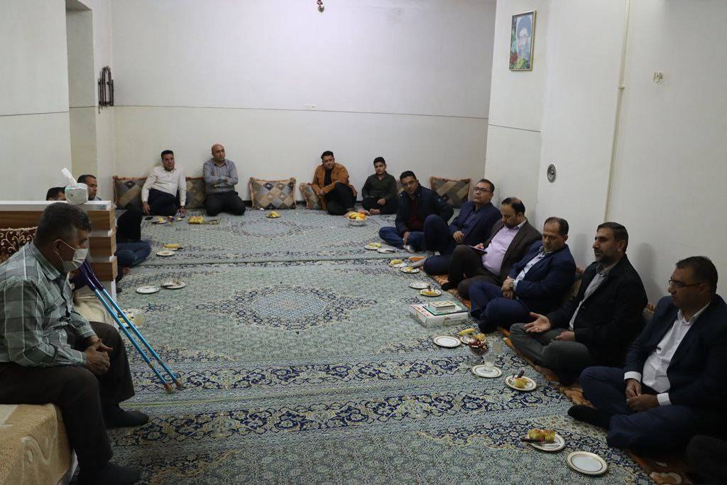 دیدار با خانواده شهدا