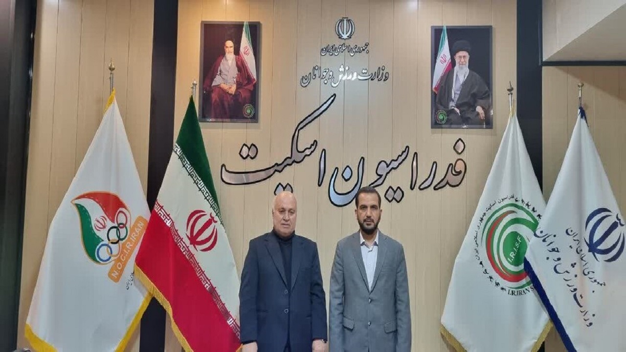 دیدار نماینده اهواز با رئیس فدراسیون اسکیت