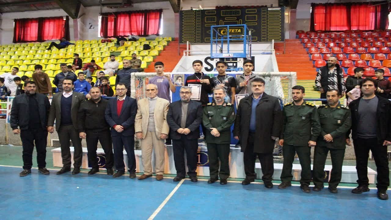 برگزاری اولین دوره مسابقات کشتی بسیج جام شهدای شهرستان ساری