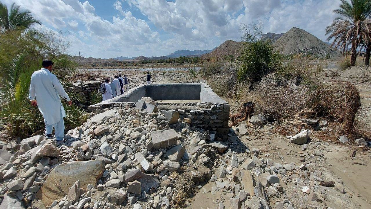 مرمت و بازسازی قنوات آسیب دیده از سیل اخیر در سیستان‌وبلوچستان آغاز شد