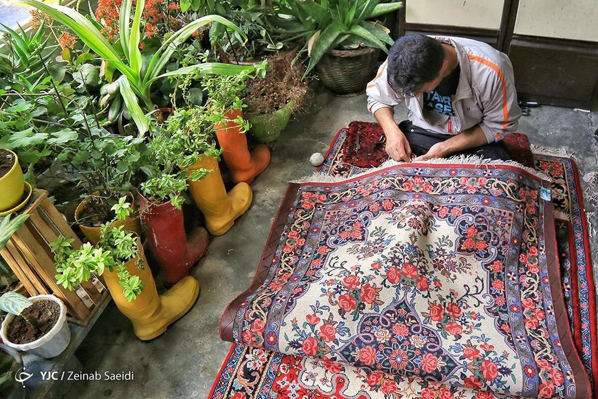سنت قالیشویی در آستانه نوروز