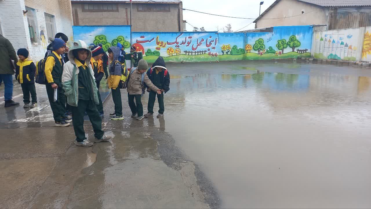 آبگرفتگی پس از بارش باران
