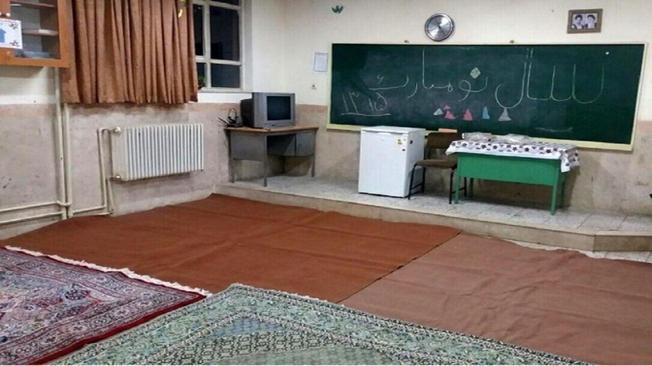 اختصاص ۱۰۰ مدرسه و تعدادی از اماکن و سالن‌های ورزشی برای اسکان اضطراری مسافران نوروزی