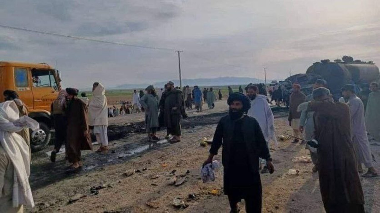 وقوع حادثه ترافیکی در هلمند