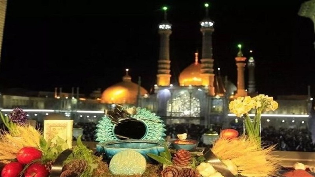 برنامه‌های تحویل سال در حرم حضرت معصومه (س)