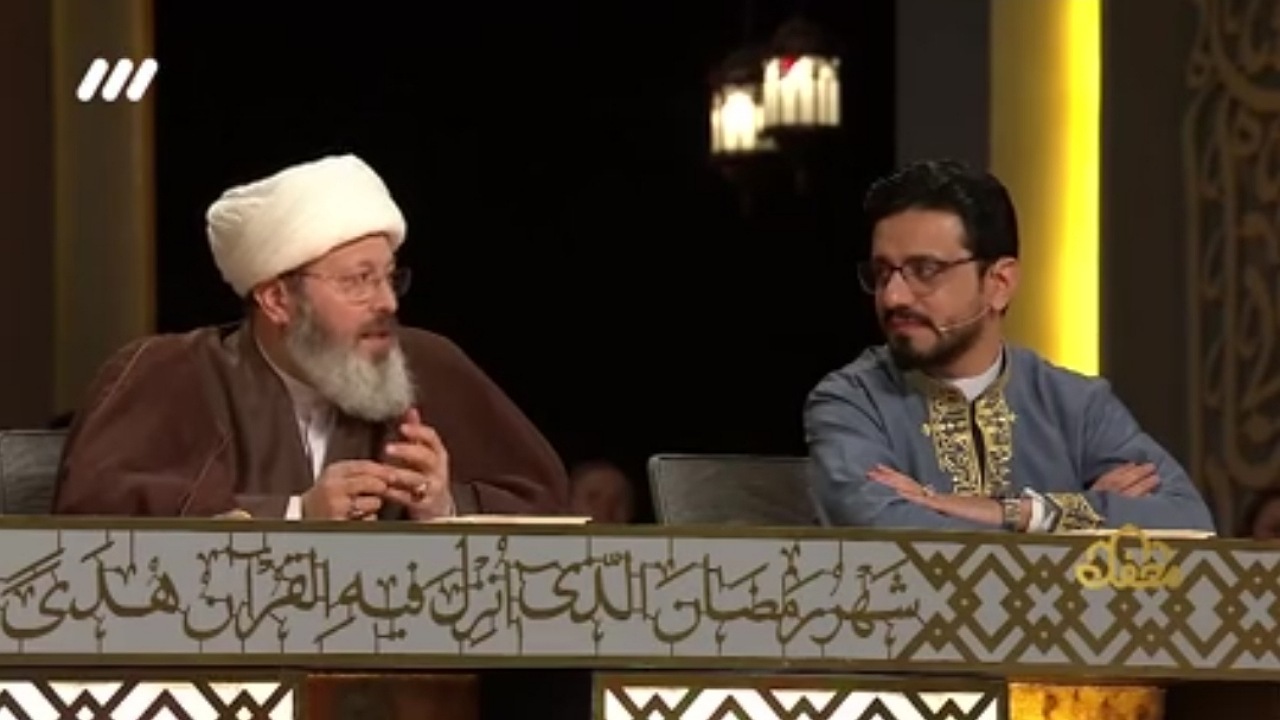 سوال چالشی از استاد قاسمیان در برنامه محفل + فیلم