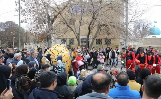 بازدید استاندار قزوین از پیاده راه سبزه میدان و موزه چهلستون
