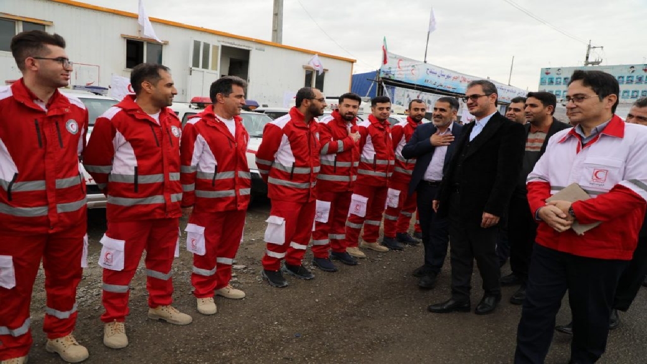 آغاز طرح خدمات بشردوستانه هلال احمر به مسافران نوروزی در کردستان