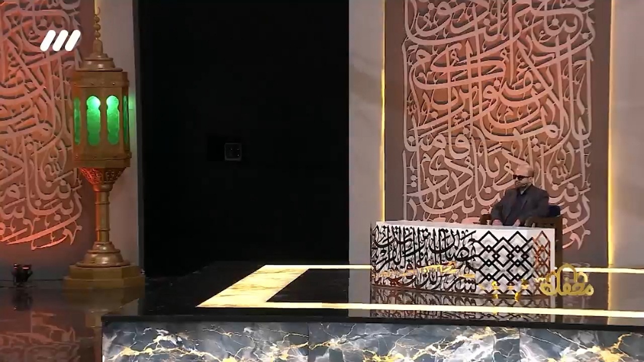 خاطره مداح شدن قاری روشن دل در برنامه محفل + فیلم