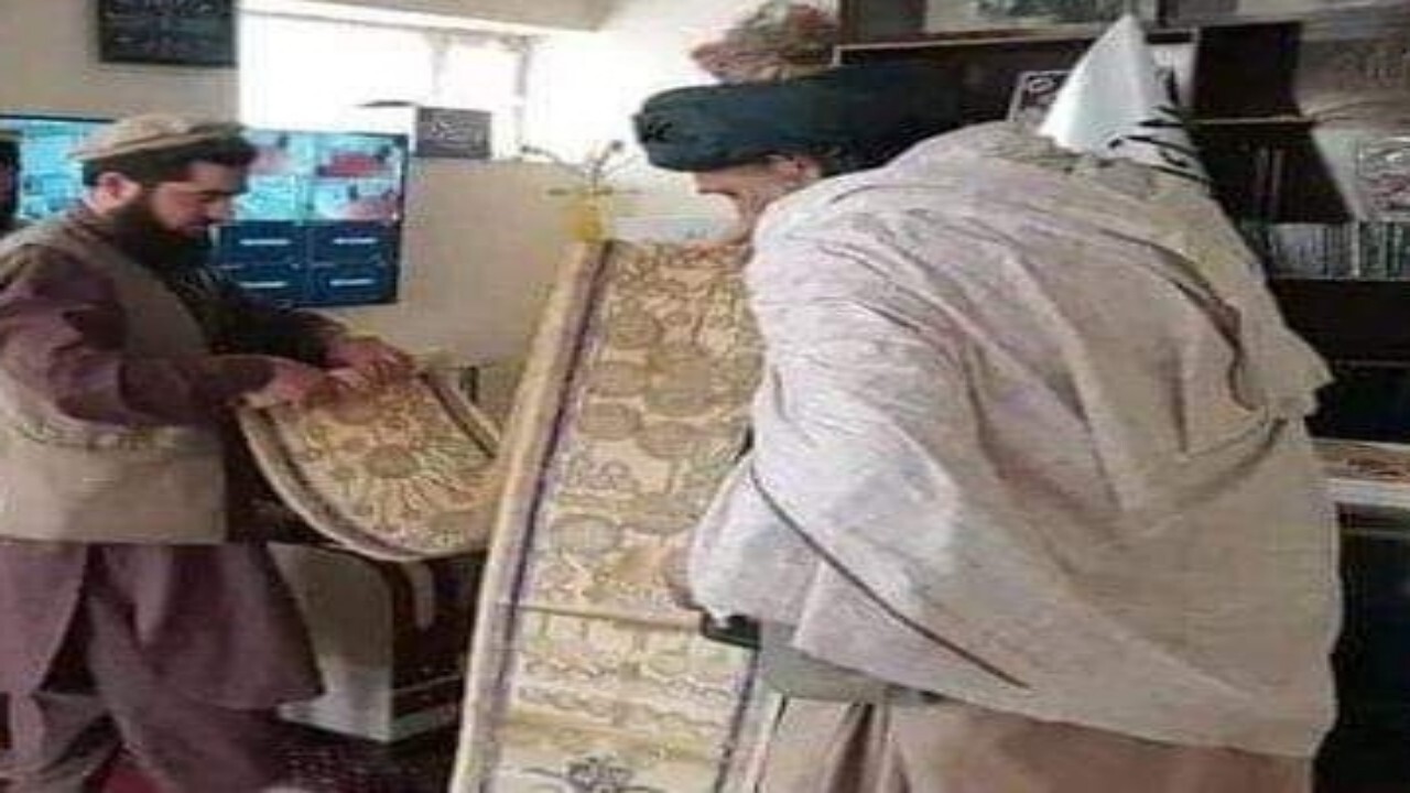جلوگیری از قاچاق یک اثر باستانی در بدخشان