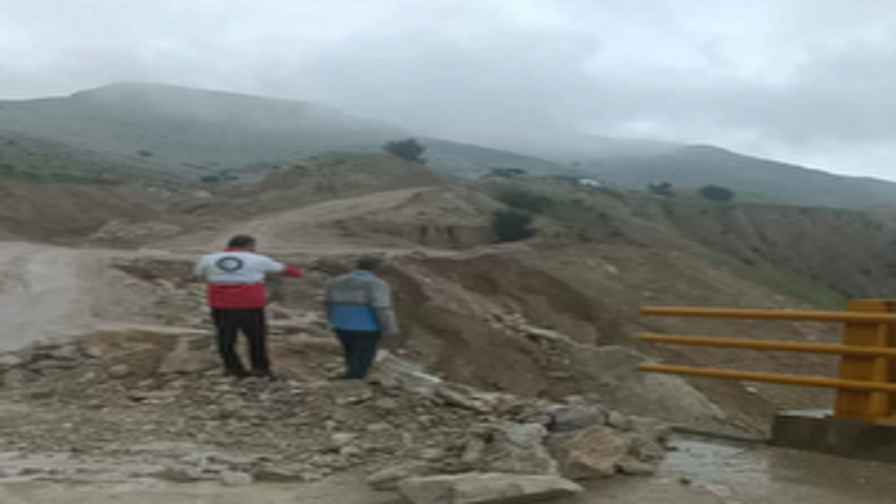 ممنوع شدن تردد در جاده لنده به تراب