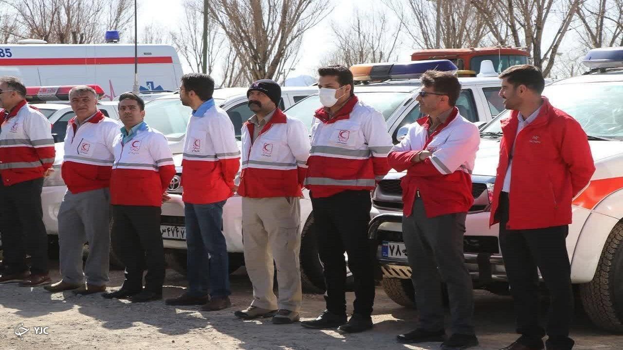 آماده‌باش ۱۰۰ درصدی نیرو‌های هلال احمر چهارمحال و بختیاری