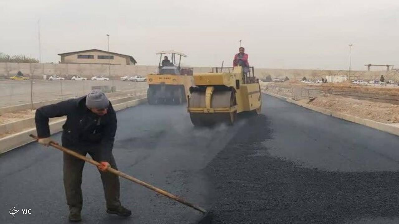آسفالت و روکش آسفالت بیش از ٢۵۶ کیلومتر از راه‌های آذربایجان‌غربی