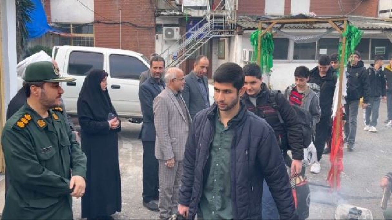 اعزام بیش از ۱۰۰ نفر از گیلان به مناطق عملیاتی جنوب