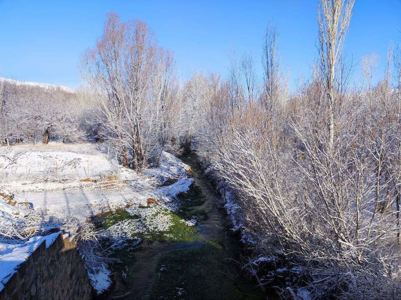 سفیدپوش شدن روستای گردشگری توآباد در آخرین ماه از فصل زمستان سفیدپوش شدن روستای گردشگری توآباد در آخرین ماه از فصل زمستان