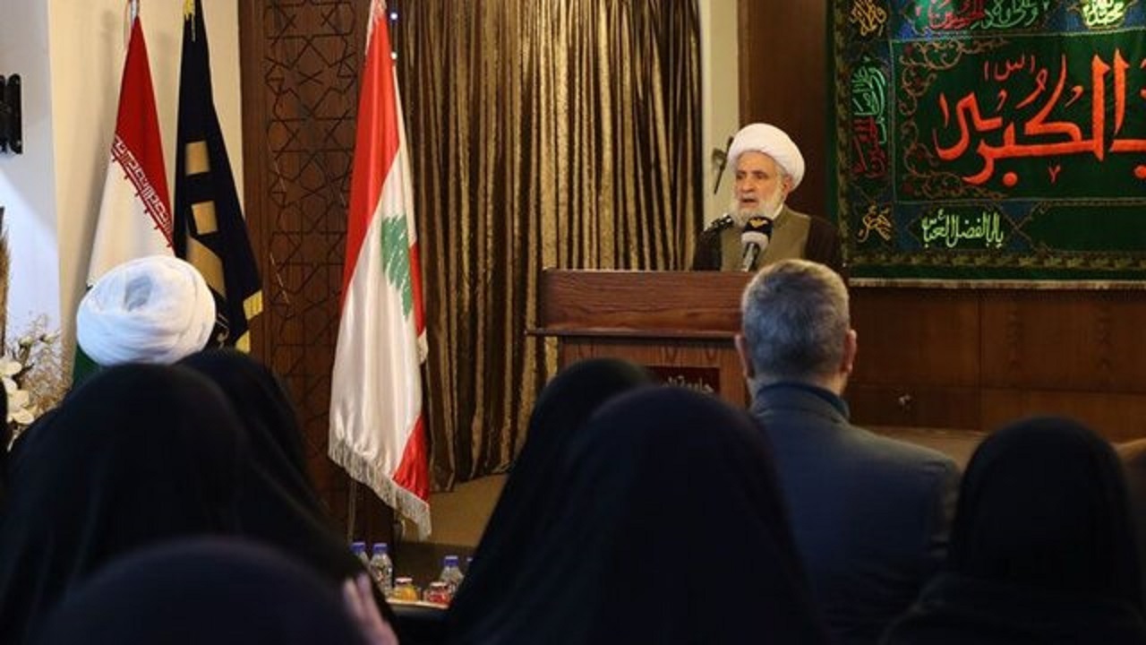 نعیم قاسم: حضور ما در میدان عامل بازدارنده دشمن است/ غرب مانع توقف جنگ غزه می‌شود