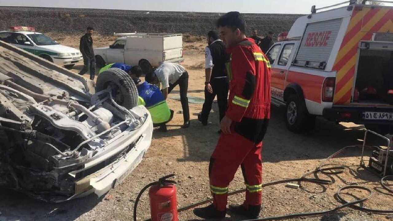 حادثه رانندگی در جاده مهمانشهر اتباع خارجی