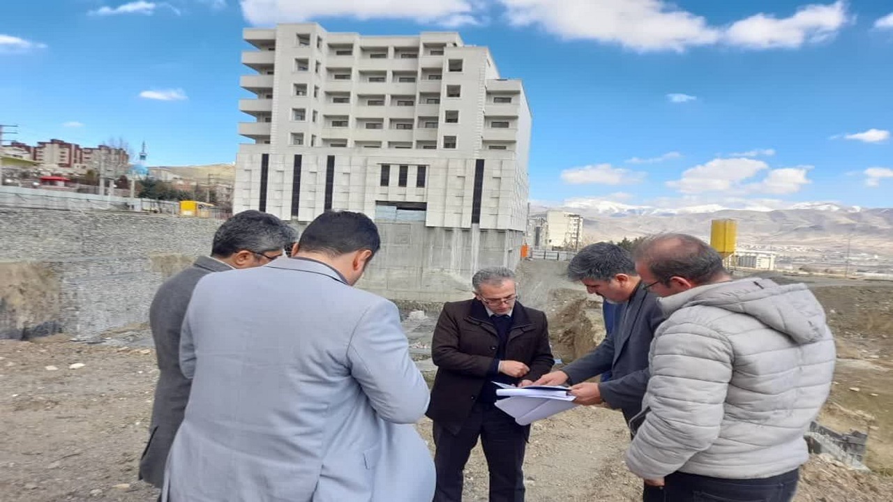 پیشرفت ۸۰ درصدی فاز دوم هتل شادی سنندج