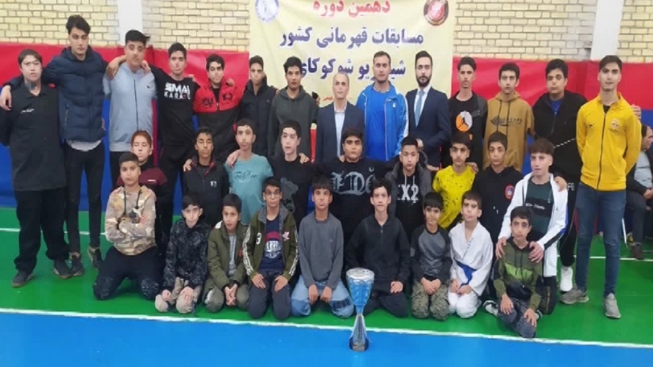 درخشش تیم کاراته سمنان در رقابت‌های کشوری