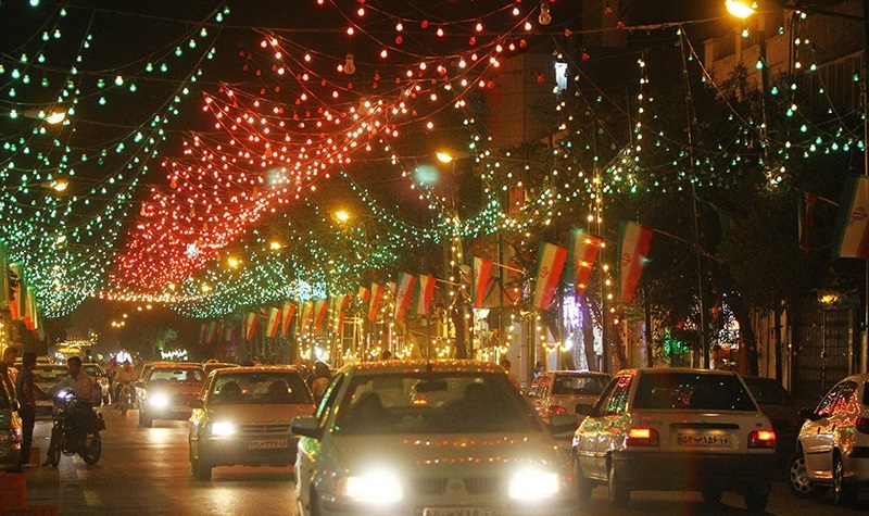 چراغانی خیابان