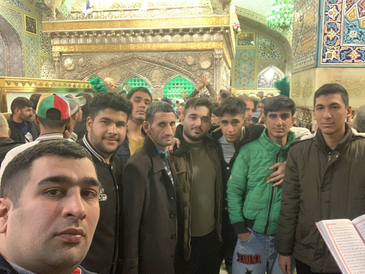 قابی خاطره انگیز از اعزام گروه جهدی به مشهد مقدس