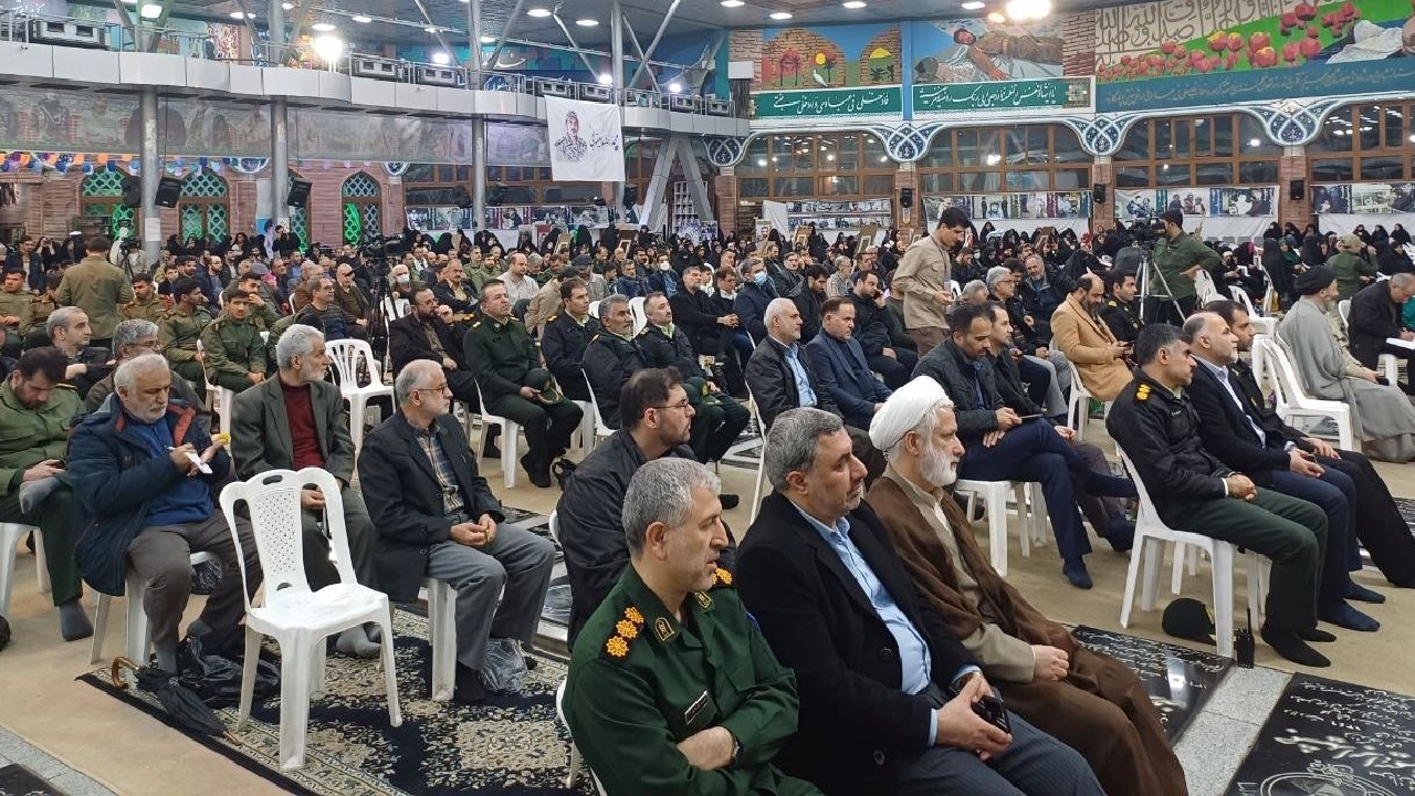 یادواره ۲ هزار و ۲۰۰ شهید دوران دفاع مقدس در رشت برگزار شد
